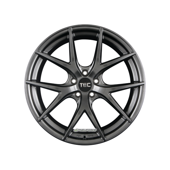 TEC-SPEEDWHEELS - GT6 EVO HYPER-BLACK 10X22 LK:5/108 ET:35 ML:63,4